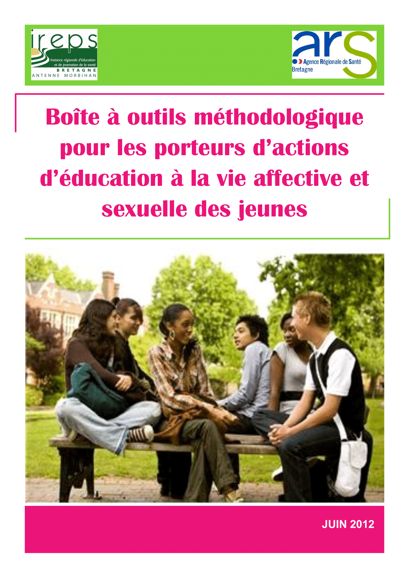 Boîte à outils méthodologique pour les porteurs d’actions d’éducation à la vie affective et sexuelle des jeunes